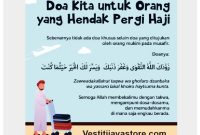 Doa Menjenguk Orang Akan Berangkat Haji