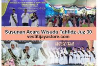 Susunan Acara Wisuda Tahfidz Juz 30