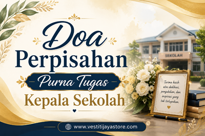 Doa Perpisahan Purna Tugas Kepala Sekolah